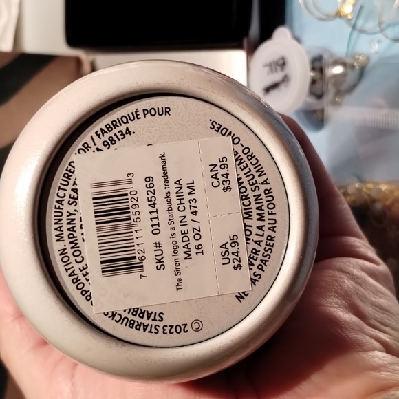 Limited edition by Manuela Guillén & Starbucks 16 -0z - Picture 5 of 5